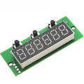 LED Counter Module PCB for Universal Applications (0-999999)