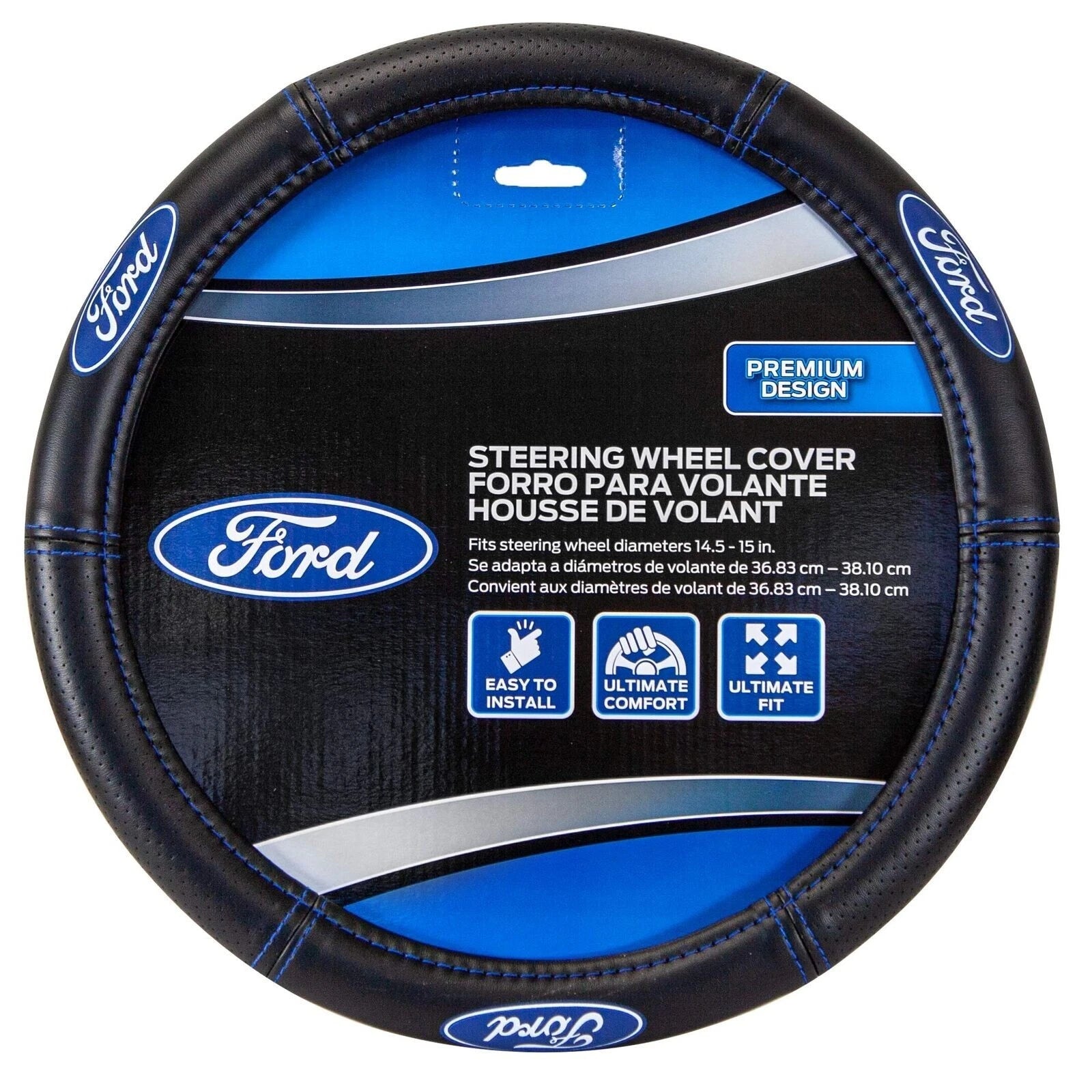 Steering Wheel Cover for Ford Cars, Trucks & SUV (2010–2023)