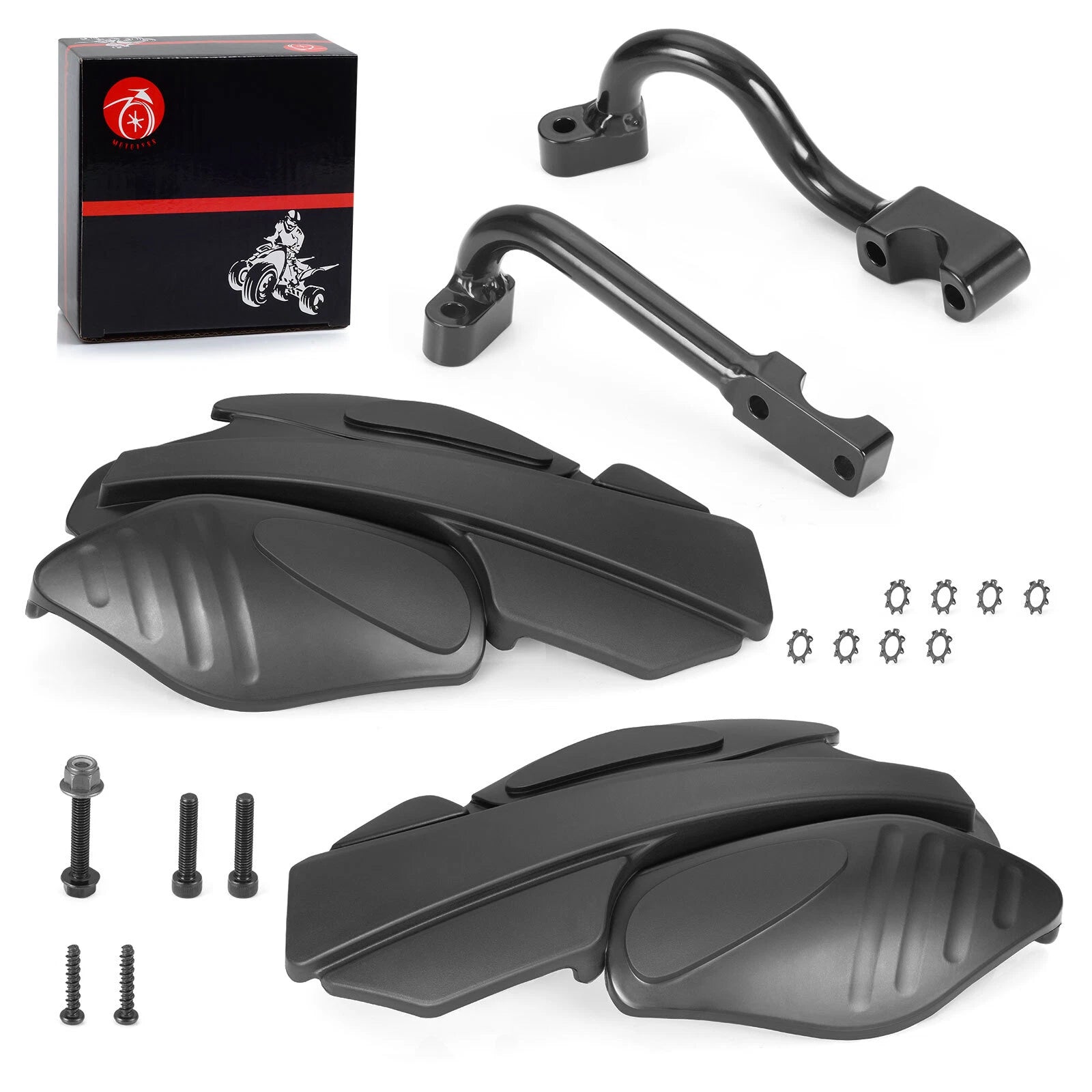 Hand/Wind Guard Bracket Mount Kit for Polaris Sportsman 570 800 850 1000