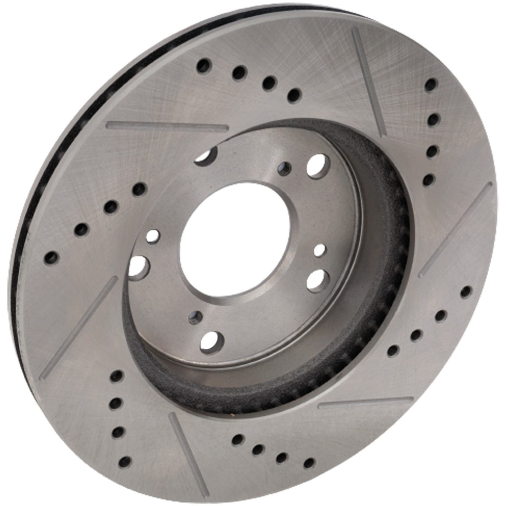 Set of 2 Front & Rear Brake Disc Rotors for Acura ILX Honda Civic