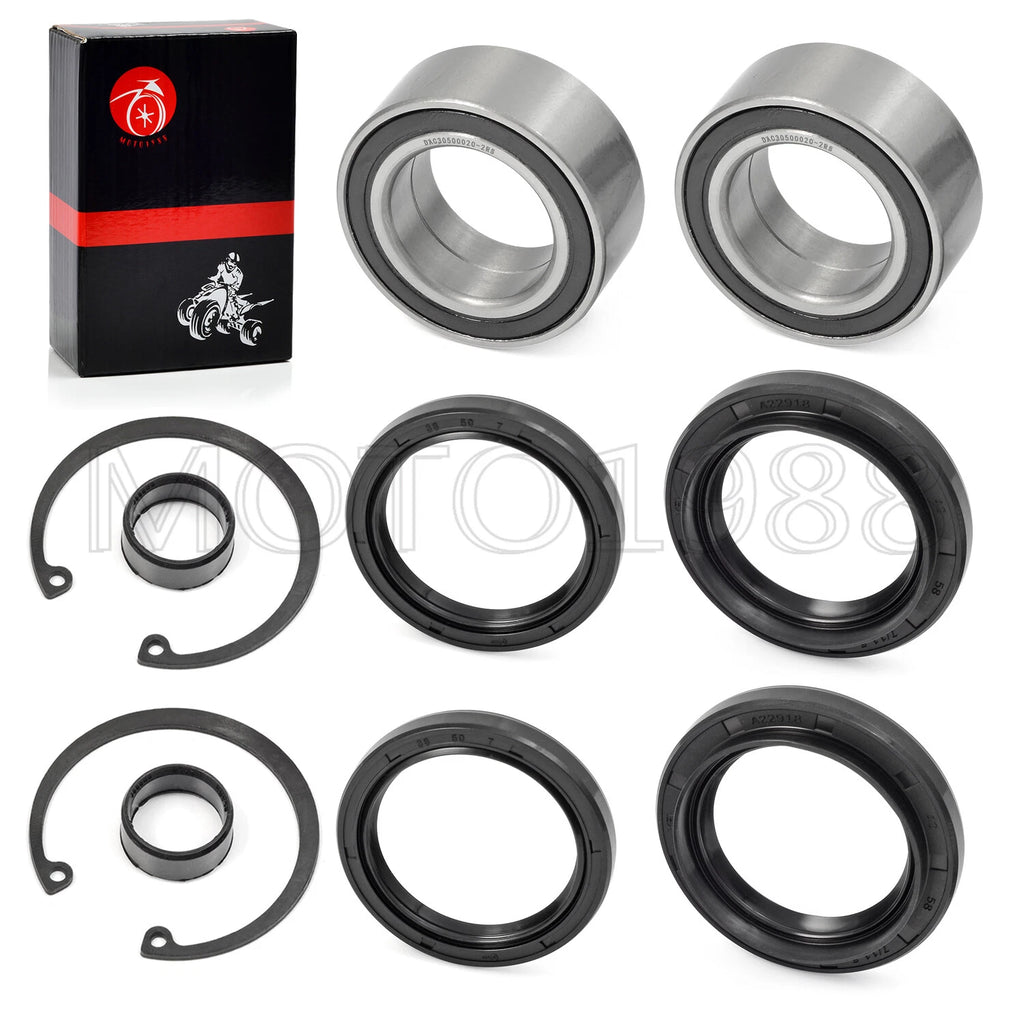 Front Wheel Bearing & Dust Seal for Honda Rancher 400 420 TRX420 (2004–2014)