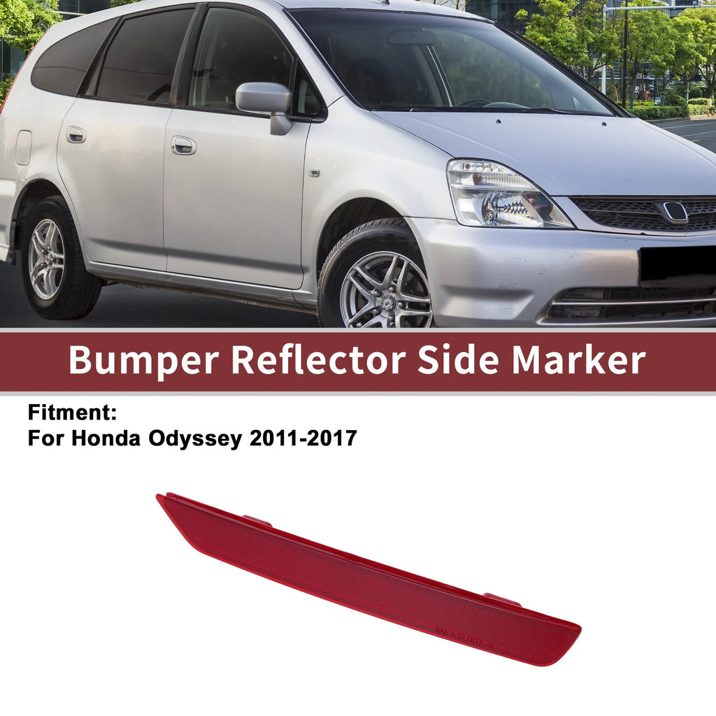 1 Pc Rear Right Bumper Reflector for Honda Odyssey (2011–2017) No. 33505TK8A01