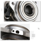 Front Wheel Hub Bearing Kit with ABS Sensor for Mazda B4000/Ranger 4WD (2003–2011)
