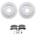 Bosch QuietCast Rear Rotors & TRW Pro Ceramic Brake Pads for Savana 1500 (2003–2019)