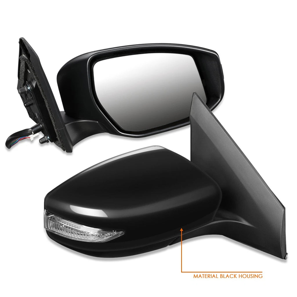 Powered Heated Turn Signal Side Rear View Mirror for Nissan Sentra (2013–2015)