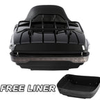 Trunk Backrest Pad Brake Tail Light for Harley Touring Road Glide (2014–2026)