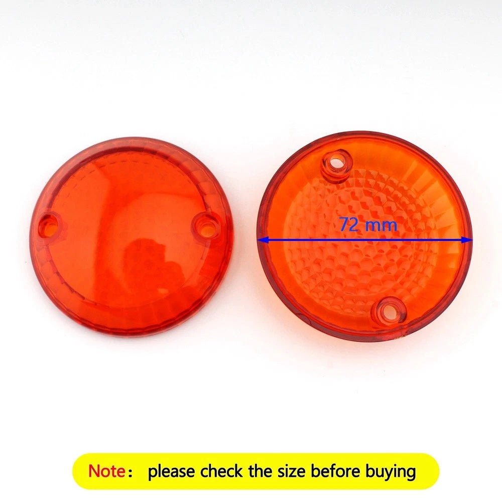 Turn Signal Light Lens Cover for Suzuki Intruder 1400 VX800 (1990–2000) Amber