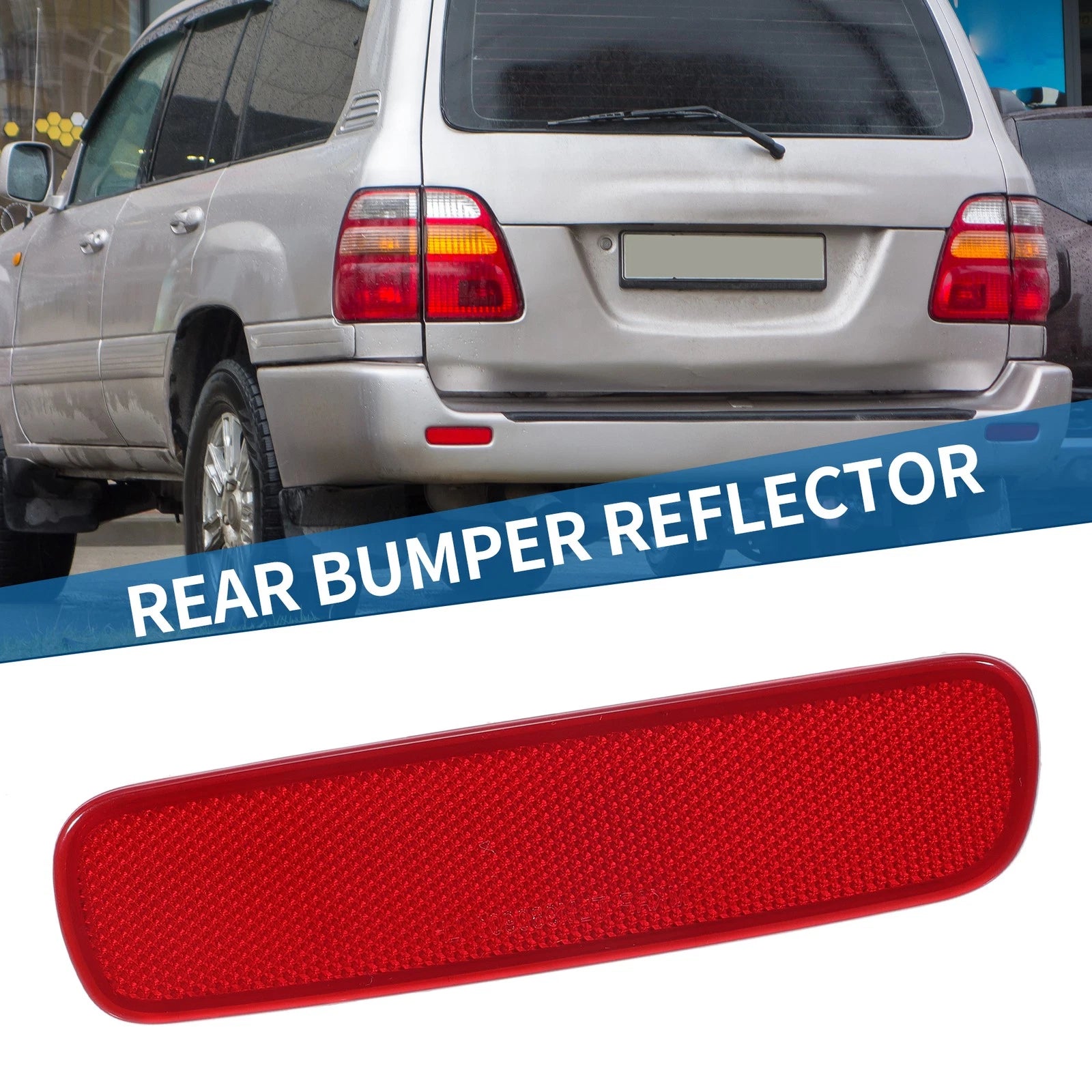 Rear Right Side Bumper Reflector No. 819106011 for Toyota Land Cruiser (1998–2007)