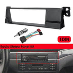 1Din Radio Fascia Adaptor & Harness for BMW 3 Series E46 (1998–2005)