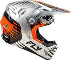 Fly Racing Formula CP Slice Helmet for Offroad (Small, Grey/Orange/Black)