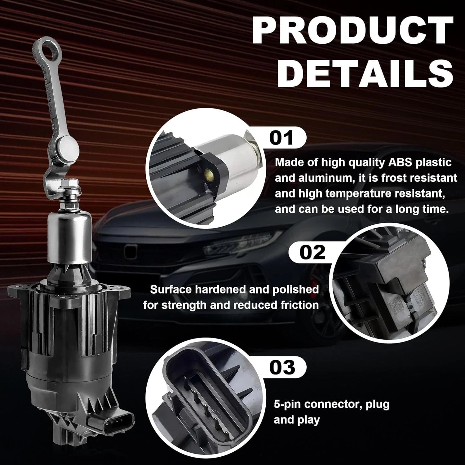 Electronic Turbo Wastegate Actuator for Honda Civic (2016–2019)