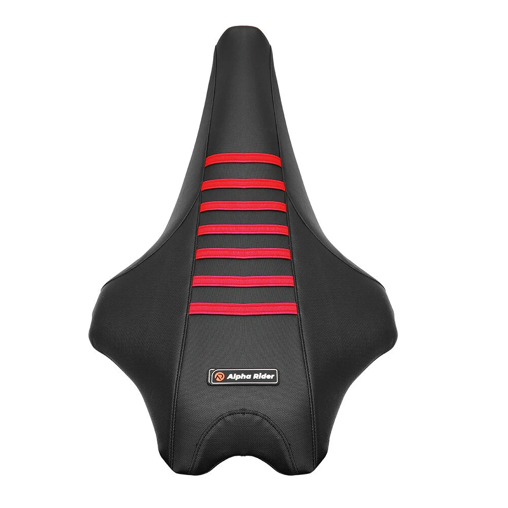 Seat Cover for Yamaha YFZ 450R (2009–2021) Black/Red Gripper