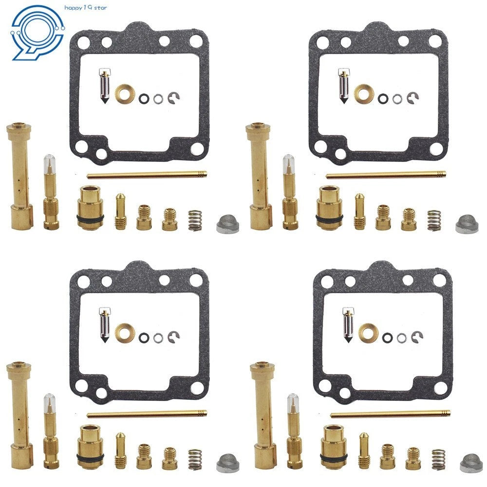 Set of 4 Carburetor Repair Kits for Suzuki GS650G & GS650GL (1981–1983)