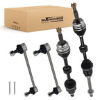 Front CV Axle Shaft Set of 2 w/Sway Bar Links for Toyota Camry (2007–2009)