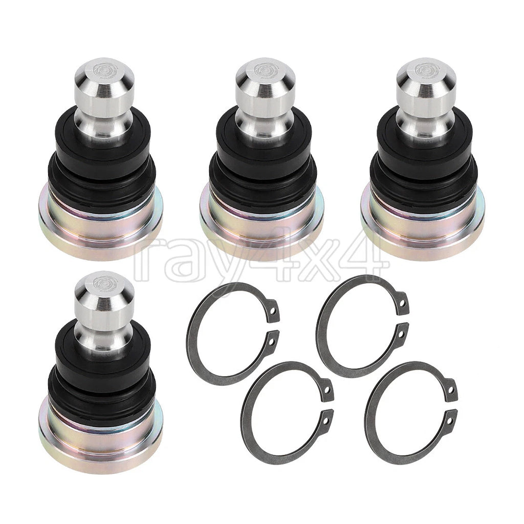 4X Upper Lower Ball Joint for Polaris RZR XP XP4 1000 (2014–2024) PRO XP RS1 Turbo
