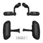 Passenger Footboard & Highway Footpeg Pegs for Harley Road Glide (93-25)