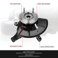 Front Right Side Knuckle & Wheel Hub Bearing for Ford Escape (2001–2012)