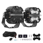 2X Aluminum LED Light Pods for Off Road Driving