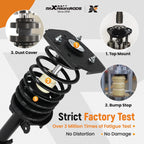 2PC Rear Struts w/ Coil Springs for Chevy Impala Buick Allure LaCrosse (2004–2009)