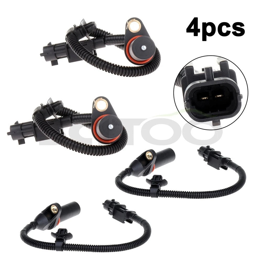 Set of 4 Crankshaft Position Sensors for Kia Forte Koup (2014)