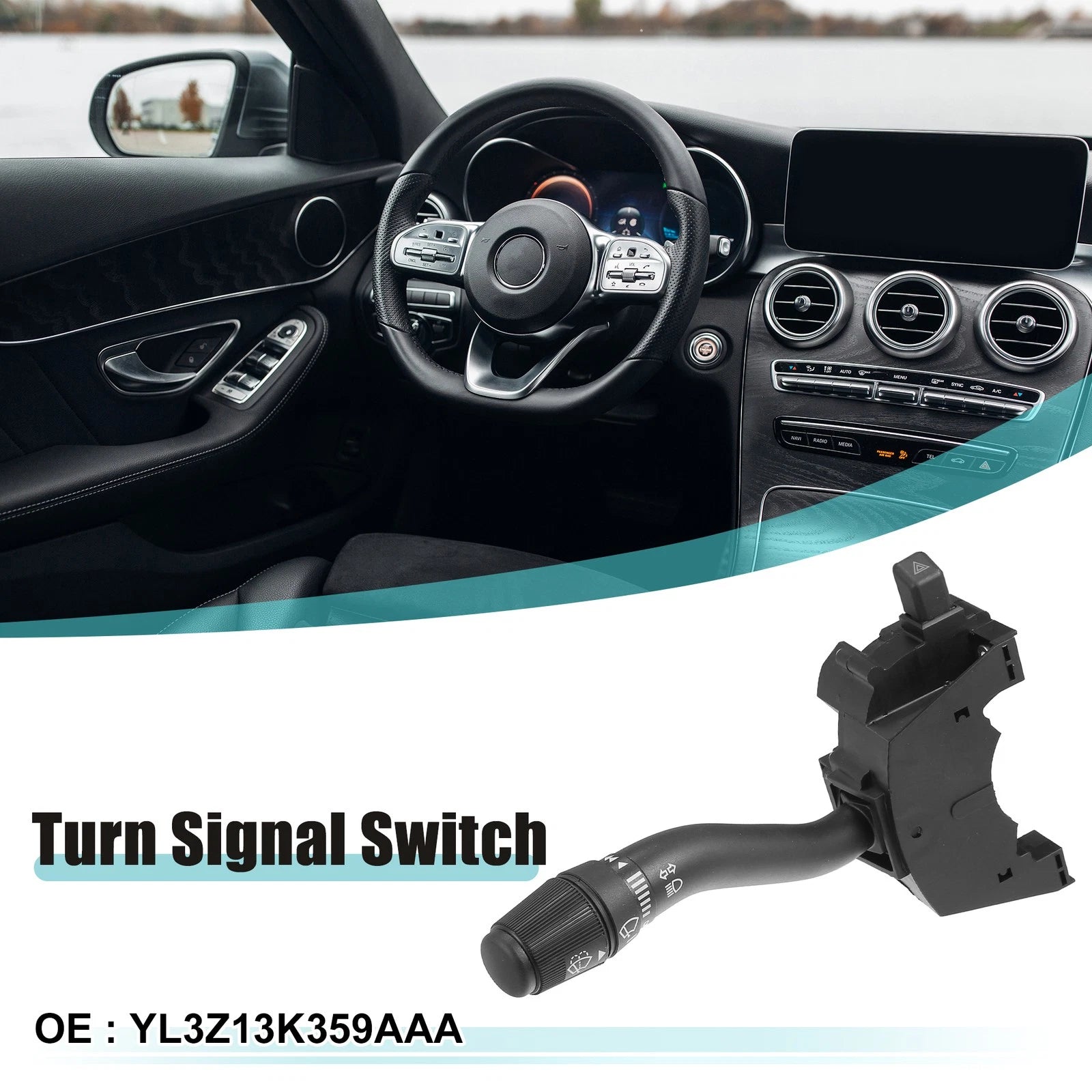 Turn Signal Switch for Ford F-150, F-250 Super Duty (1997–2003)