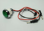 LED Marker Light Mini Moon Chrome Bezel for Pair 1.25 Inch Dual Function