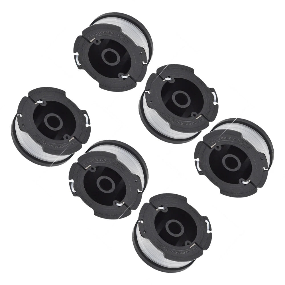 6X Replacement Trimmer Spool for BLACK+DECKER AF-100-3ZP (30ft .065")