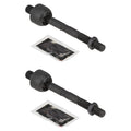 Set of 2 Front Inner Steering Tie Rod Ends for Elantra Forte Koup Forte5 (2011–2016)