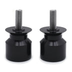 Black Swingarm Spool 10mm Thread for Kawasaki Ninja 250R (2008–2011) / 650R (2006–2011) / ZX-10R