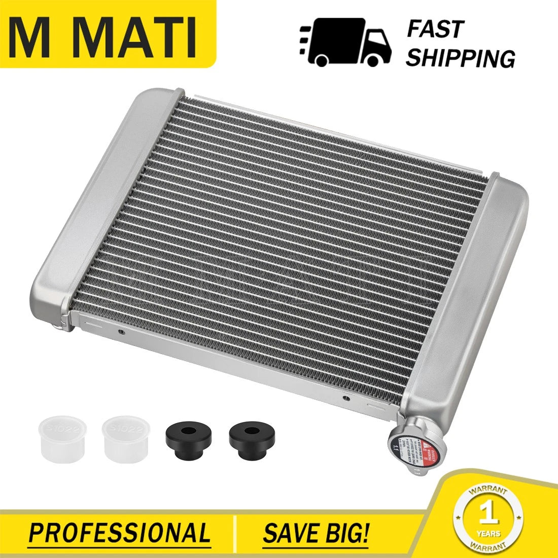 Radiator for Polaris Ranger Sportsman 570 450 HO (2014–2023) 1241476 5410584