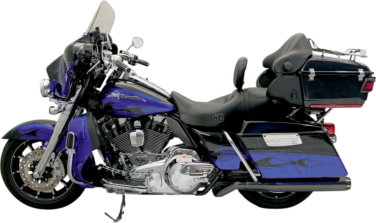 Bassani Xhaust B1 Pseudo Muffler - Black for FL (2009–2016) 1F59RB