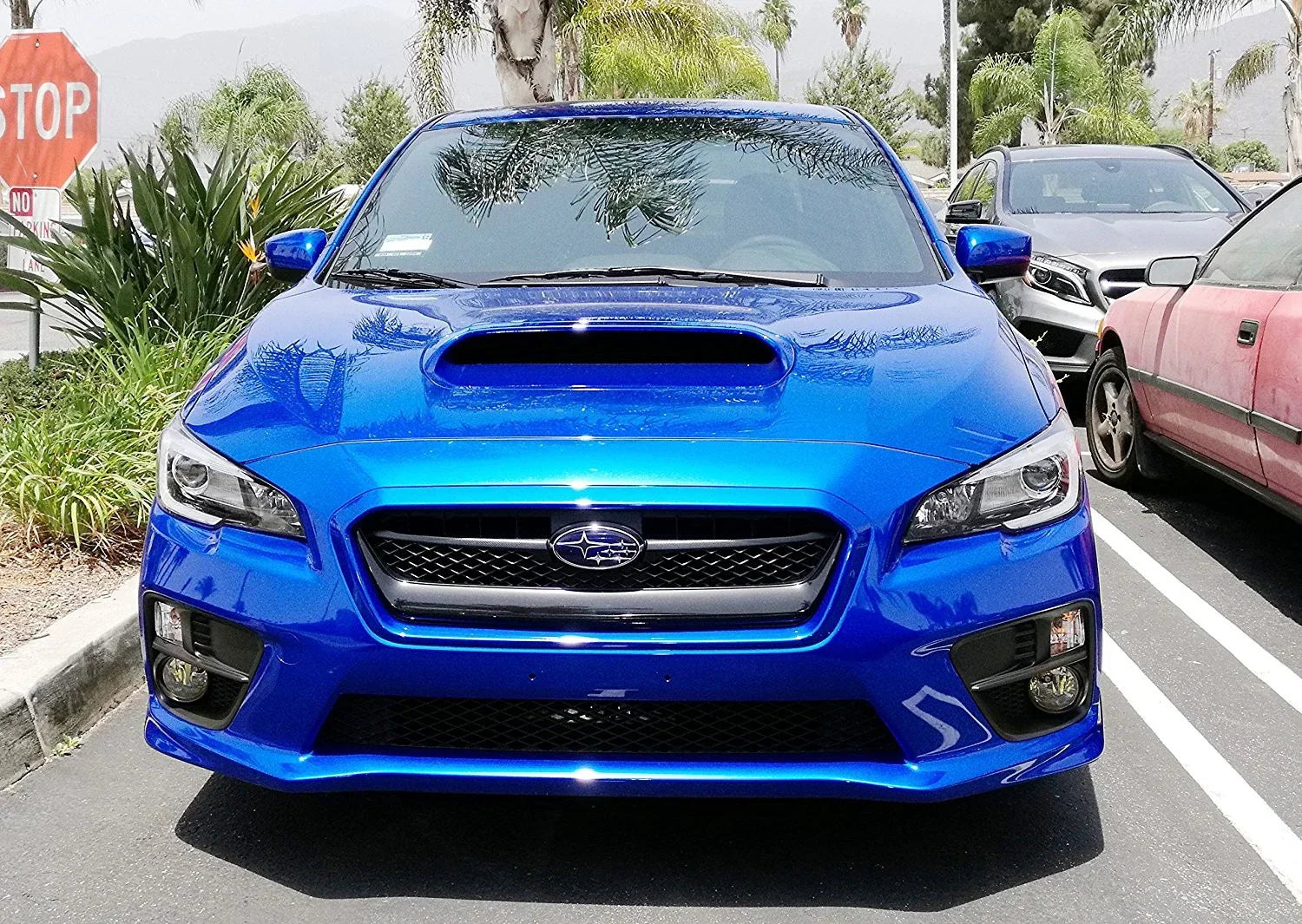 2 x Pair Fog Lights Bezel Covers for Subaru WRX (2015–2017)