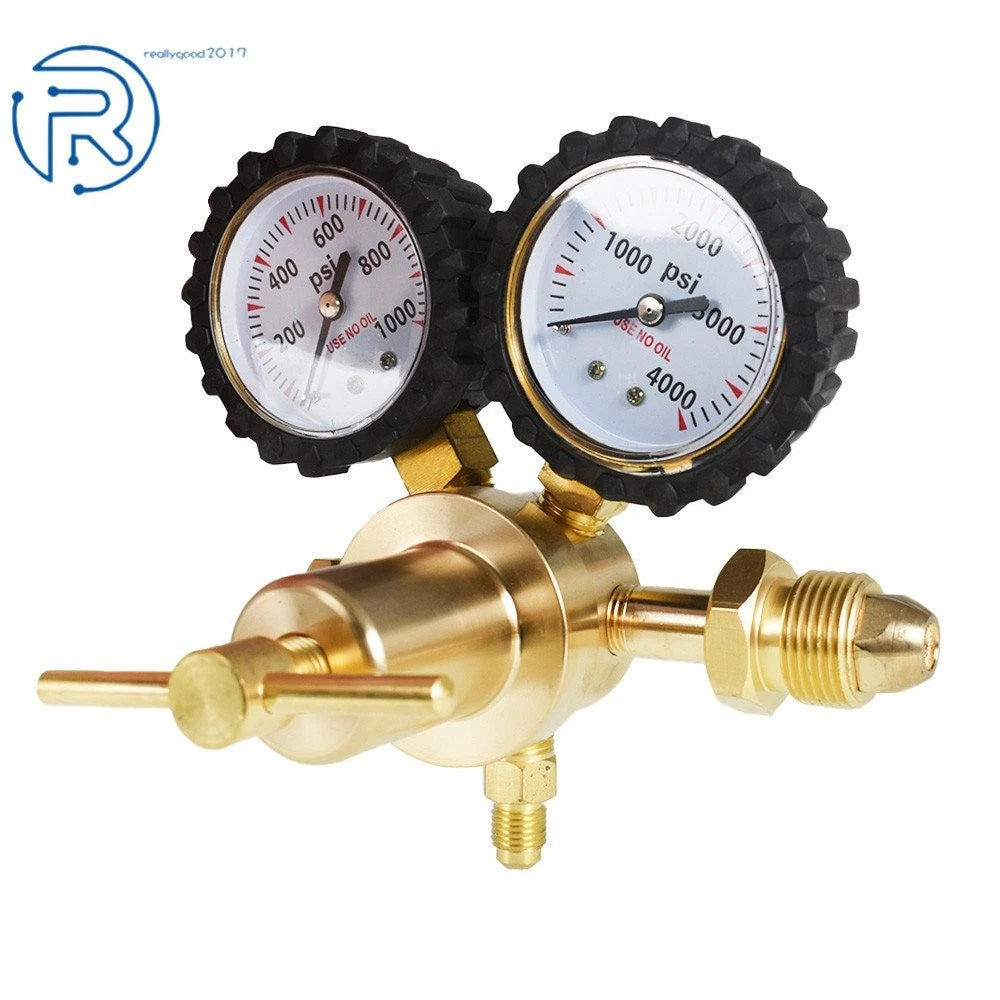 Nitrogen Regulator 0-800 psi Delivery Pressure 1/4 Flare Output