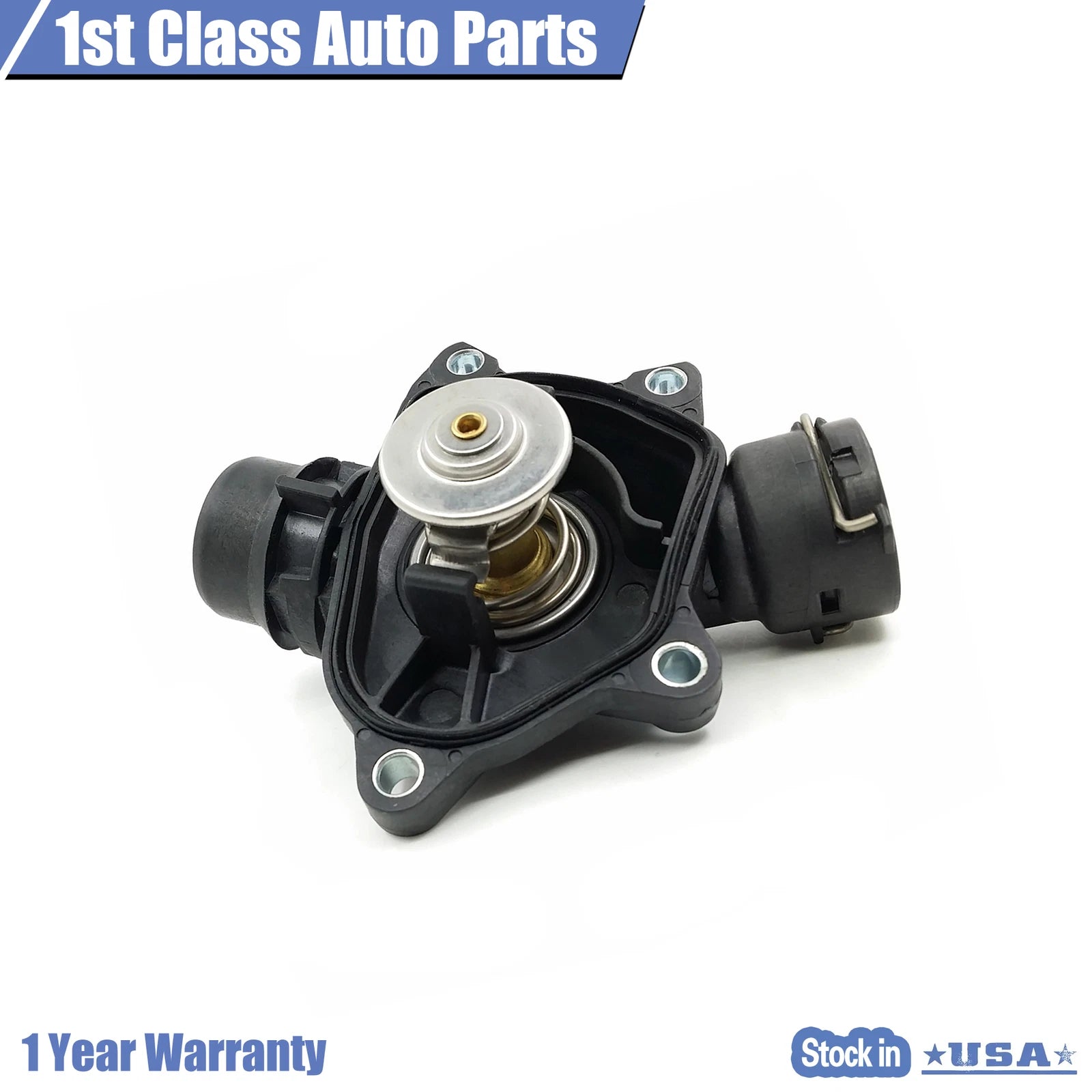 Engine Thermostat with Housing for BMW 335d X5 (2009–2013) Turbo