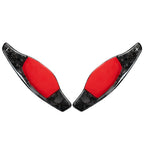 Carbon Fiber Steering Wheel Paddle Shifter Extensions for Audi R8 RS3 RS4 RS5 TT