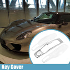 Vehicle Remote Key Cover for Porsche Macan 2014-Up - 1 x Key Shell Case White