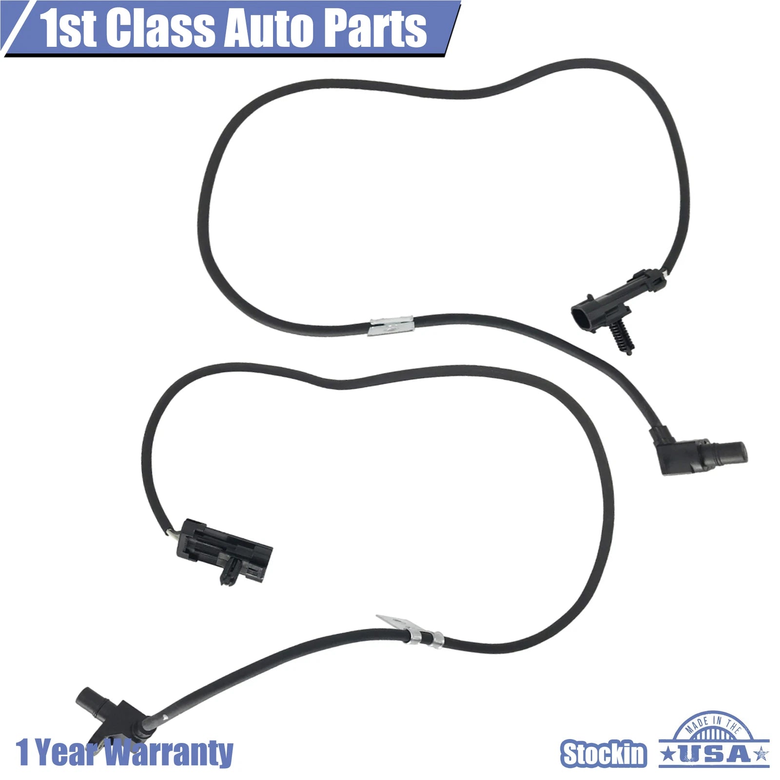 Set of 2 ABS Wheel Speed Sensors for S10 Blazer Sonoma