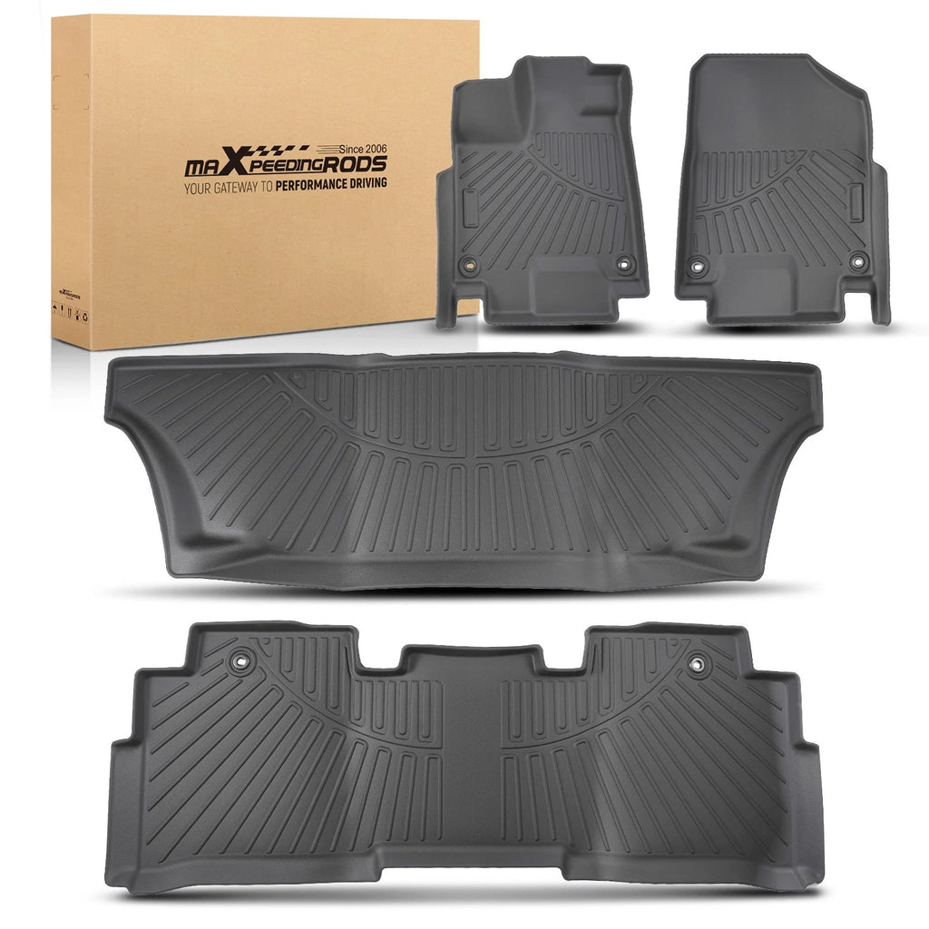 Set of 2 Front & Rear Floor Mats for Honda Odyssey (2018–2025)