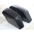 Hard Saddle Bags w/ Latch Lids Hardware Kit for Harley Touring (2014–2023)