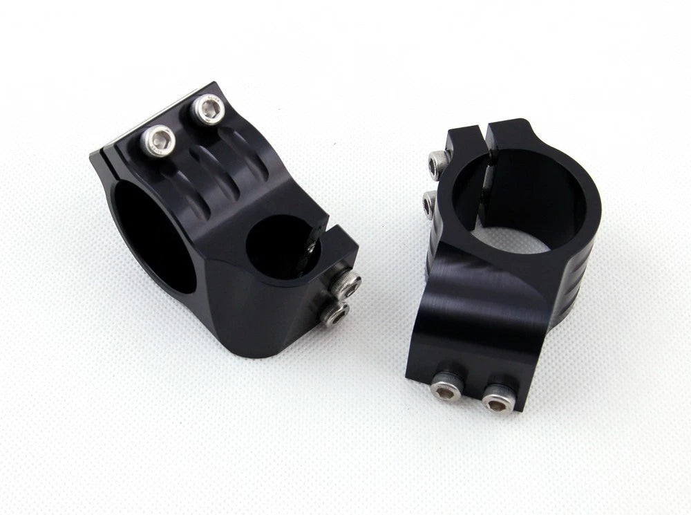 Handle Bar Clip On for Honda CBR600RR (2003–2004), CBR900RR, Suzuki GSXR600 Black
