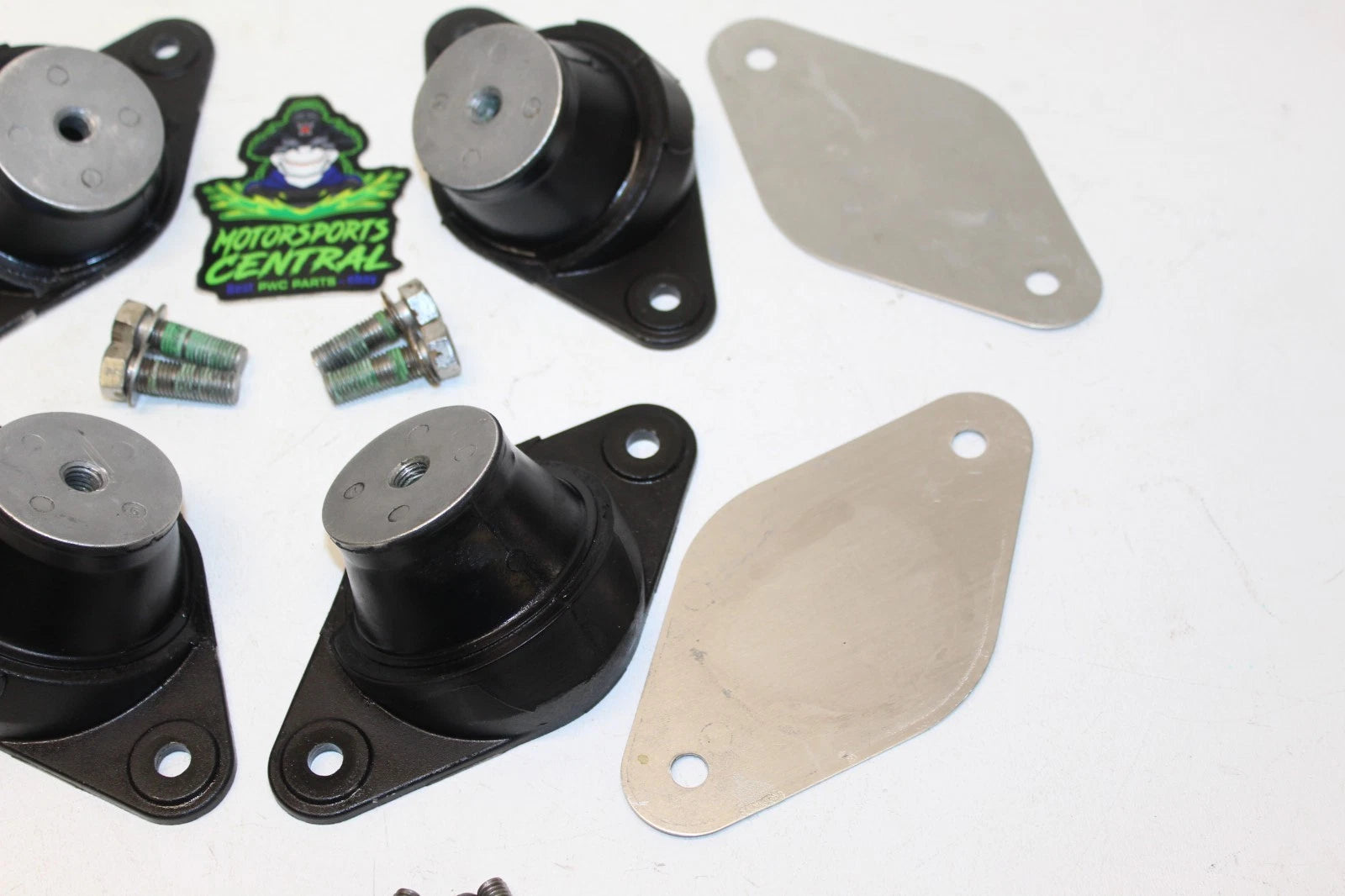 Set of 2 Engine Motor Mount Dampers for Kawasaki 300X 300LX 310X 310LX SX-R STX (95-25)