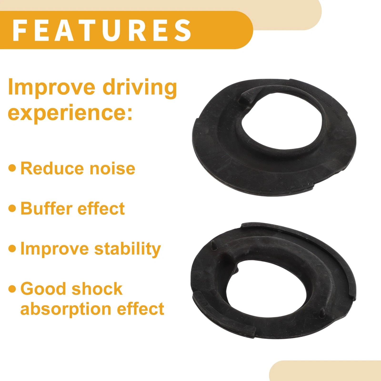 Lower Coil Spring Insulator No. 15232934 for Buick Enclave (2017) 1 Pc