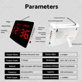 Wireless Restaurant Pager System 10-Buzzer for Food Truck Cafe Club