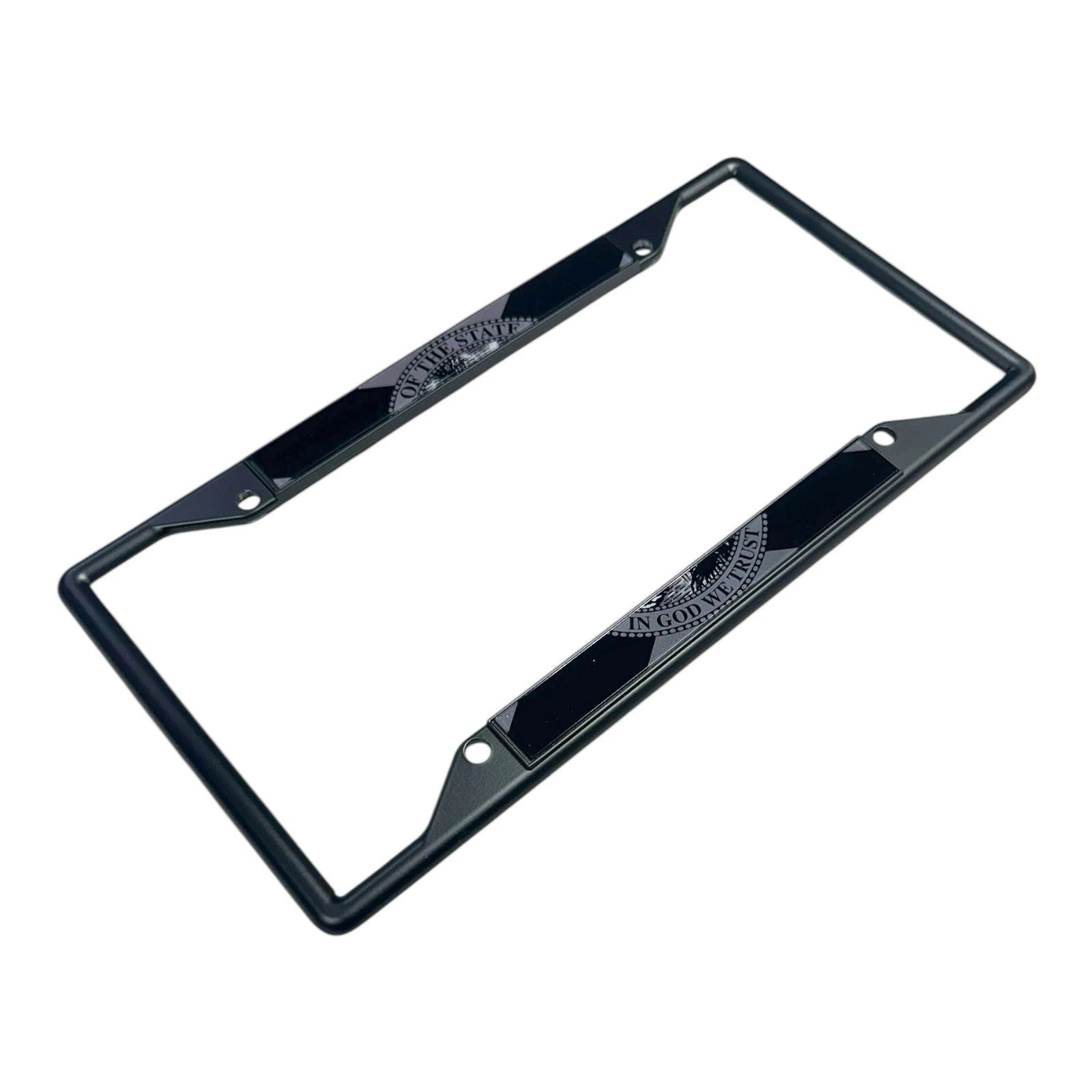 License Plate Frame Blacked Out Florida State Flag Replacement for Universal (All)