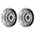 2X Front Brake Drums for Honda TRX350TE TRX350TM Rancher 350 (2000–2006)