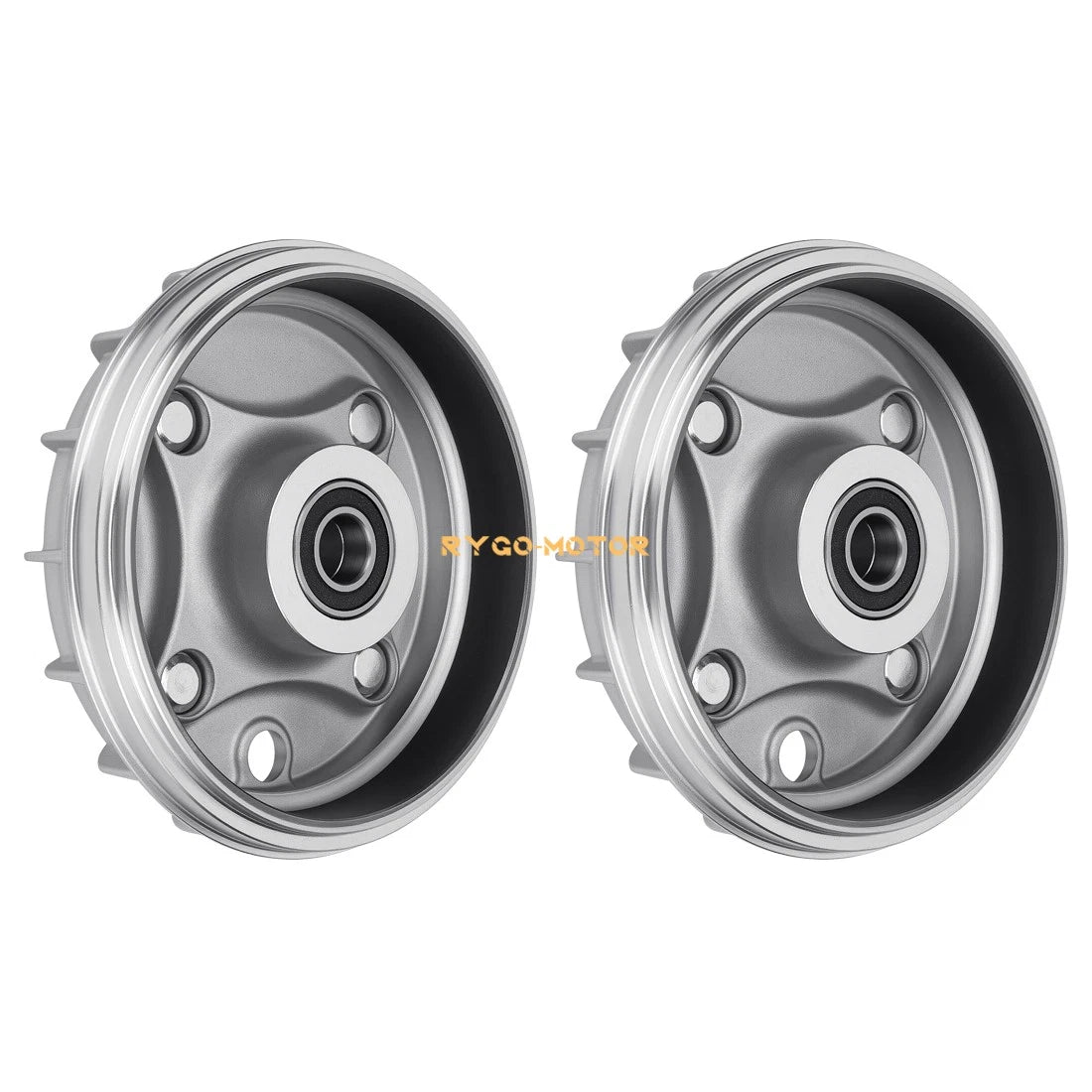 2X Front Brake Drums for Honda TRX350TE TRX350TM Rancher 350 (2000–2006)