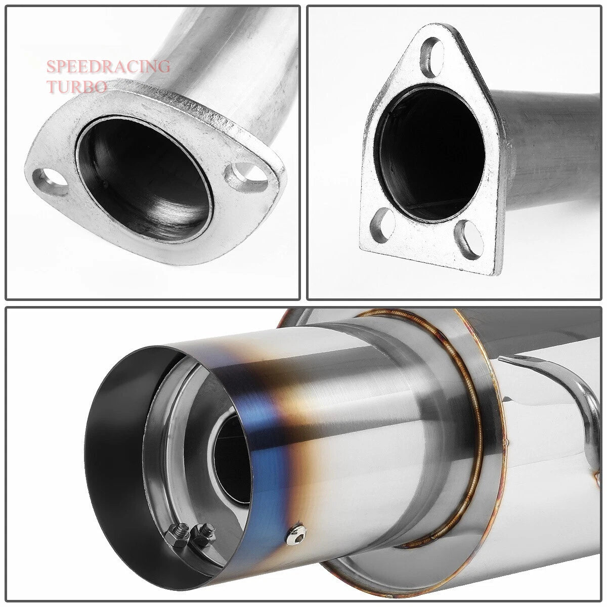 Catback Exhaust System for Mitsubishi Galant 1999–2003 (2.4L 4Cyl, 4G64)