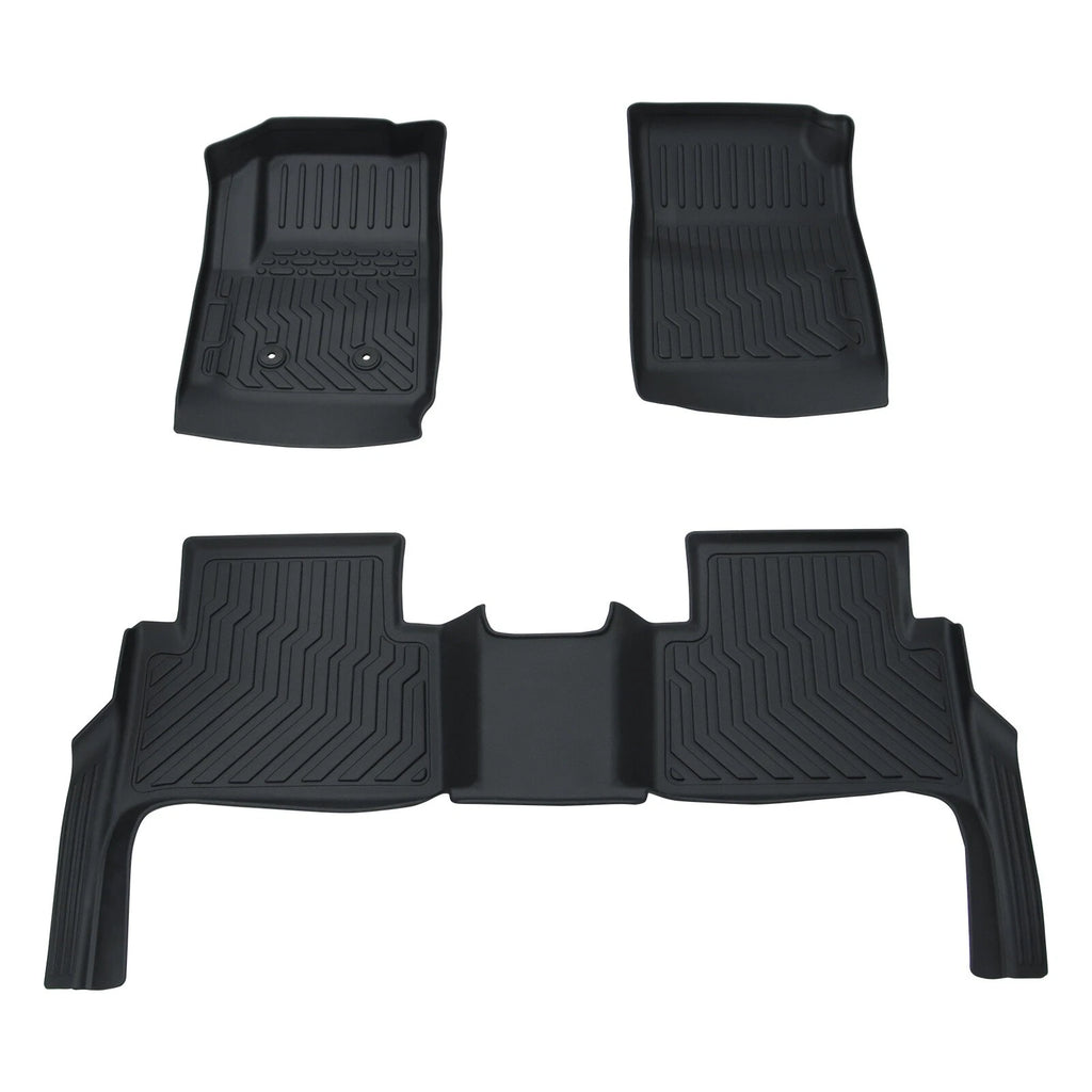 Set of 3D Floor Mats Liner for Chevy Colorado GMC Canyon (2015–2022)