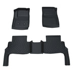 Set of 3D Floor Mats Liner for Chevy Colorado GMC Canyon (2015–2022)