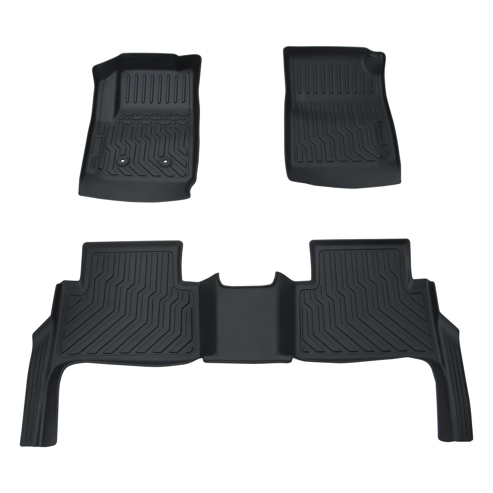 Set of 3D Floor Mats Liner for Chevy Colorado GMC Canyon (2015–2022)